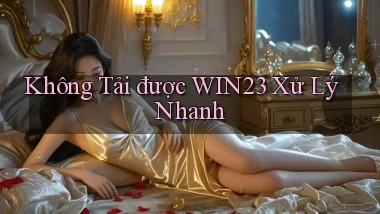 không tải được win23 xử lý nhanh