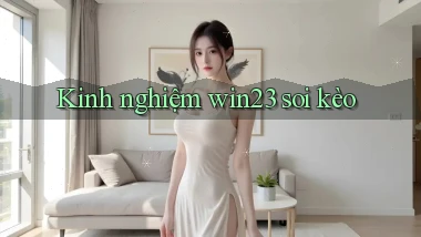kinh nghiệm win23 soi kèo