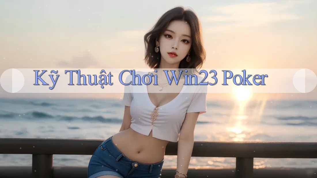 Kỹ Thuật Chơi Win23 Poker Kỹ Thuật Chơi Win23 Poker