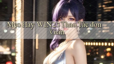 mẹo hay win23 thao tác đơn giản