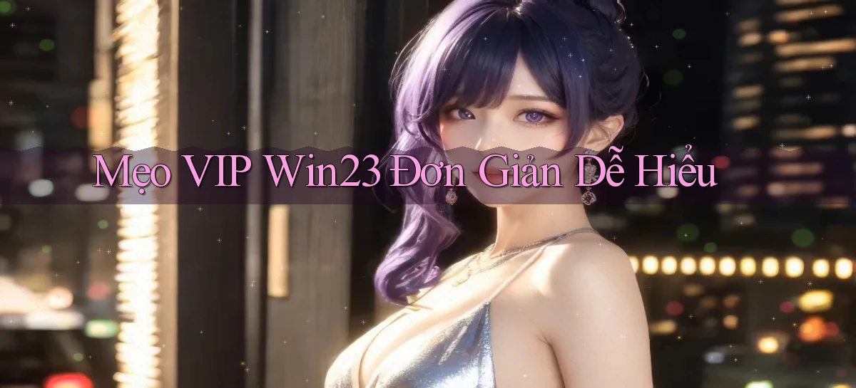 mẹo vip win23 đơn giản dễ hiểu