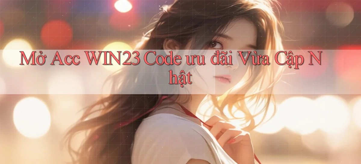 mở acc win23 code ưu đãi vừa cập nhật
