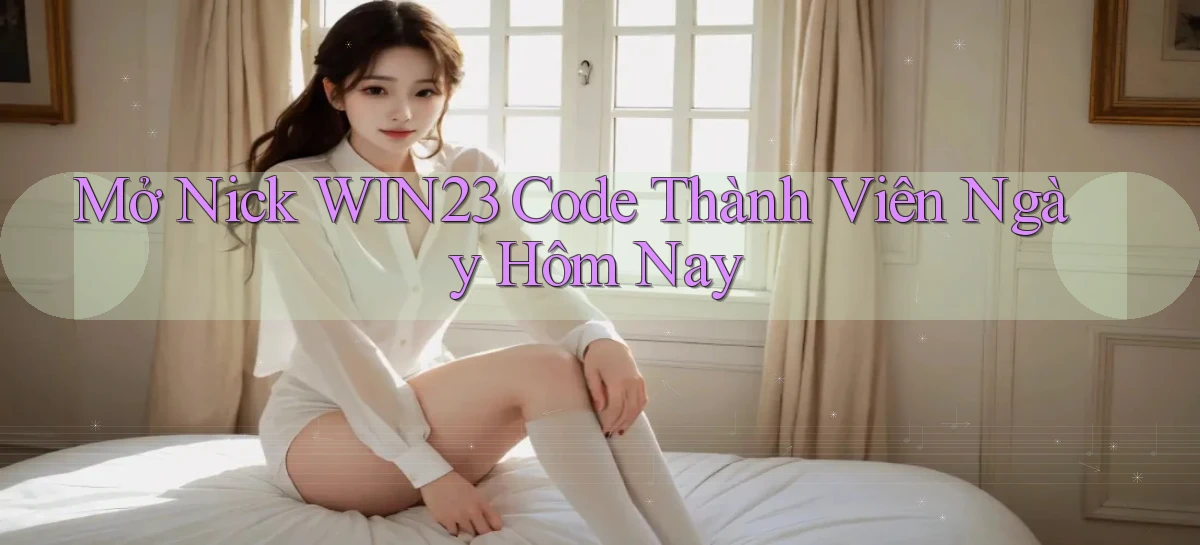 mở nick win23 code thành viên ngày hôm nay