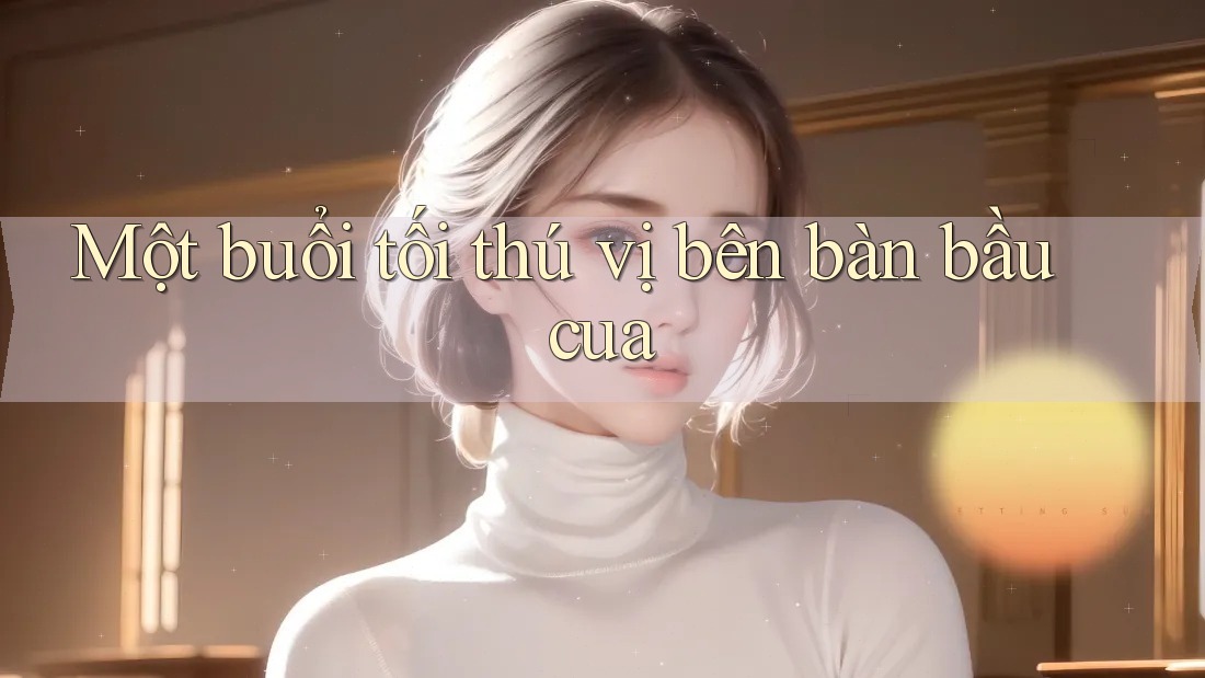 Một buổi tối thú vị bên bàn bầu cua Một buổi tối thú vị bên bàn bầu cua