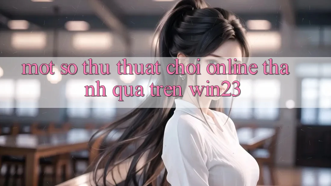 Một Số Thủ thuật Chơi Online Thành quả Trên win23 Một Số Thủ thuật Chơi Online Thành quả Trên win23