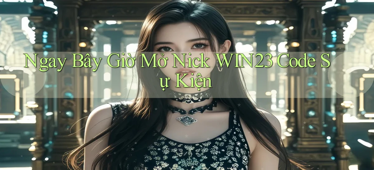 ngay bây giờ mở nick win23 code sự kiện