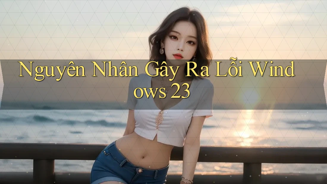 Nguyên Nhân Gây Ra Lỗi Windows 23 Nguyên Nhân Gây Ra Lỗi Windows 23