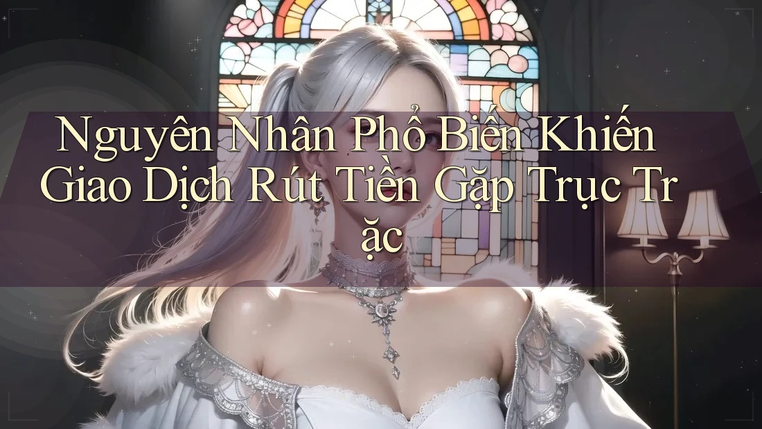 Nguyên Nhân Phổ Biến Khiến Giao Dịch Rút Tiền Gặp Trục Trặc Nguyên Nhân Phổ Biến Khiến Giao Dịch Rút Tiền Gặp Trục Trặc