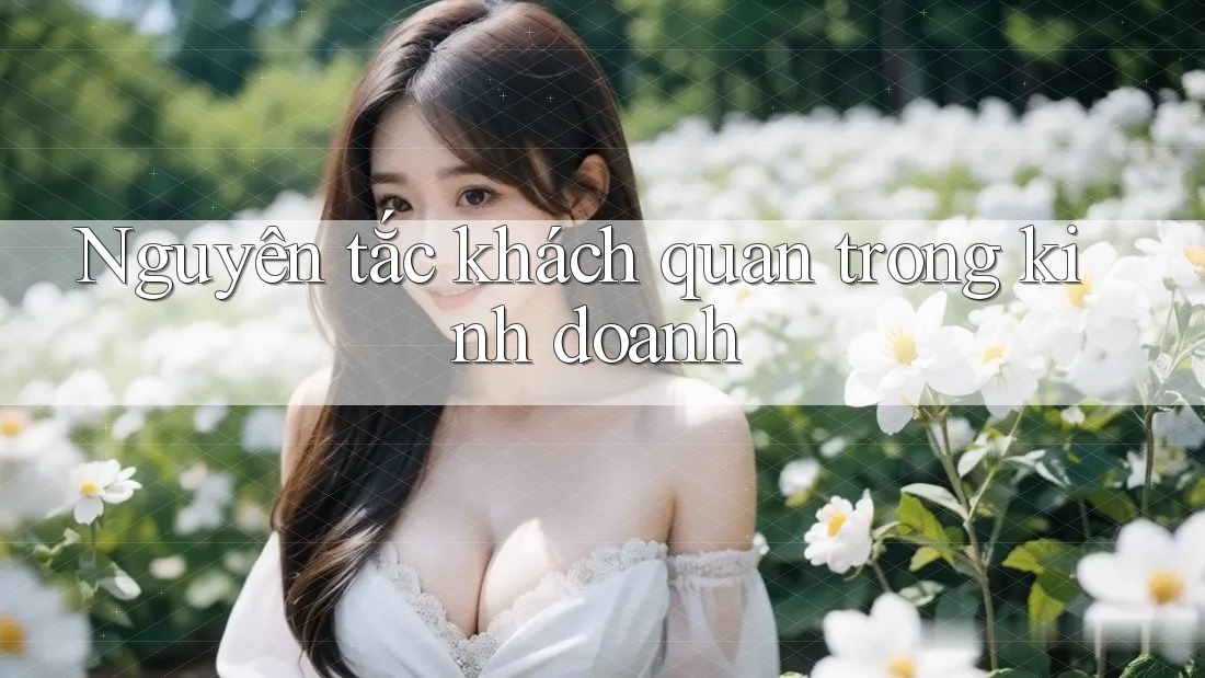 Nguyên tắc khách quan trong kinh doanh Nguyên tắc khách quan trong kinh doanh