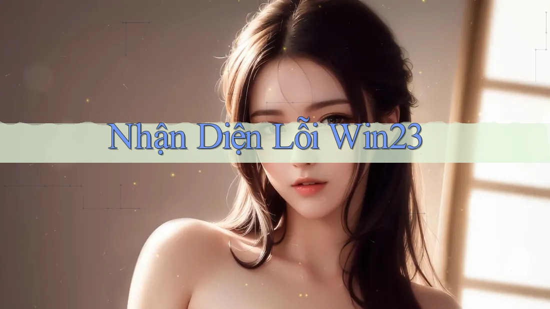 Nhận Diện Lỗi Win23