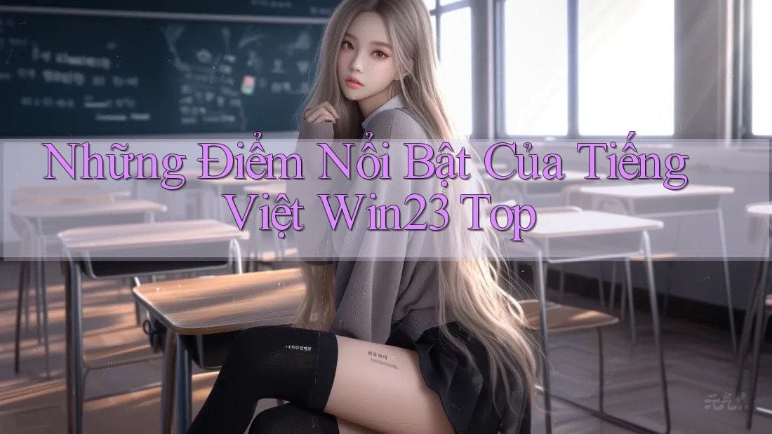 Những Điểm Nổi Bật Của Tiếng Việt Win23 Top Những Điểm Nổi Bật Của Tiếng Việt Win23 Top