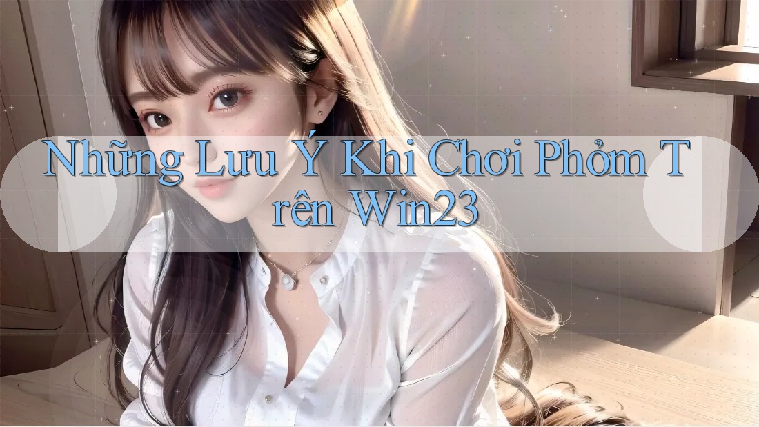 Những Lưu Ý Khi Chơi Phỏm Trên Win23