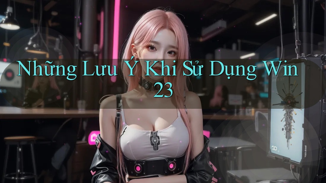 Những Lưu Ý Khi Sử Dụng Win23 Những Lưu Ý Khi Sử Dụng Win23