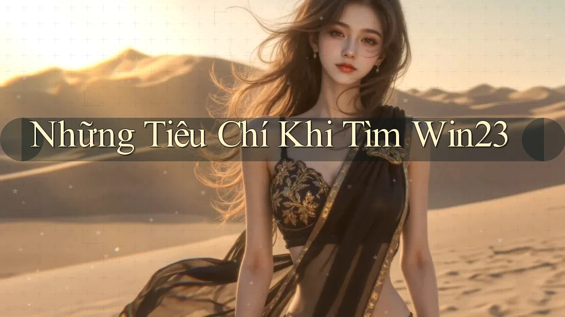 Những Tiêu Chí Khi Tìm Win23
