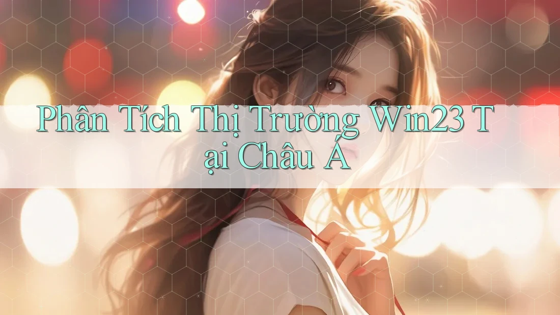 Phân Tích Thị Trường Win23 Tại Châu Á