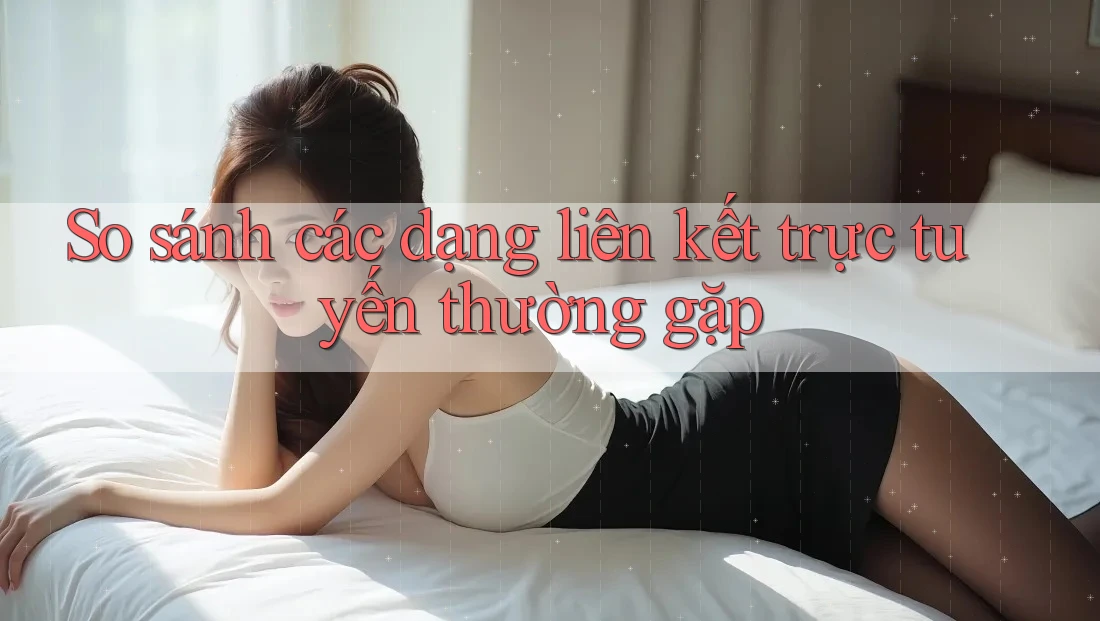 So sánh các dạng liên kết trực tuyến thường gặp So sánh các dạng liên kết trực tuyến thường gặp