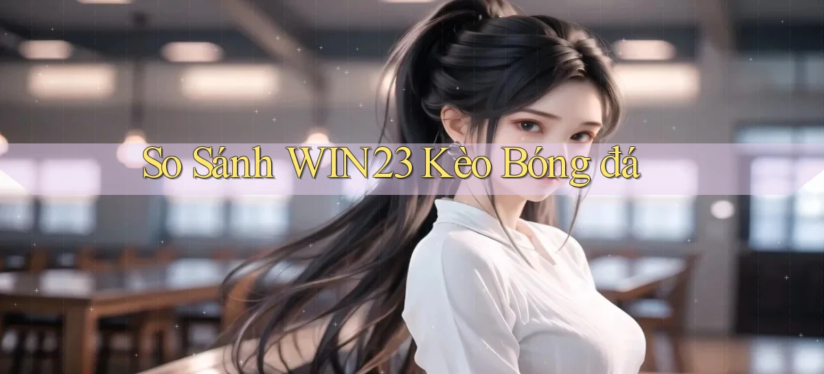 so sánh win23 kèo bóng đá