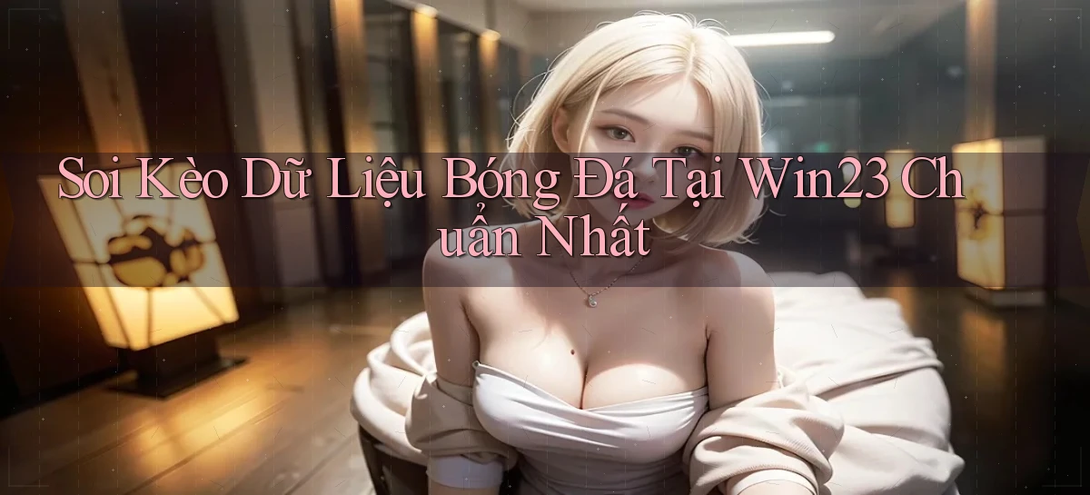 soi kèo dữ liệu bóng đá tại win23 chuẩn nhất