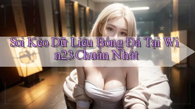 soi kèo dữ liệu bóng đá tại win23 chuẩn nhất