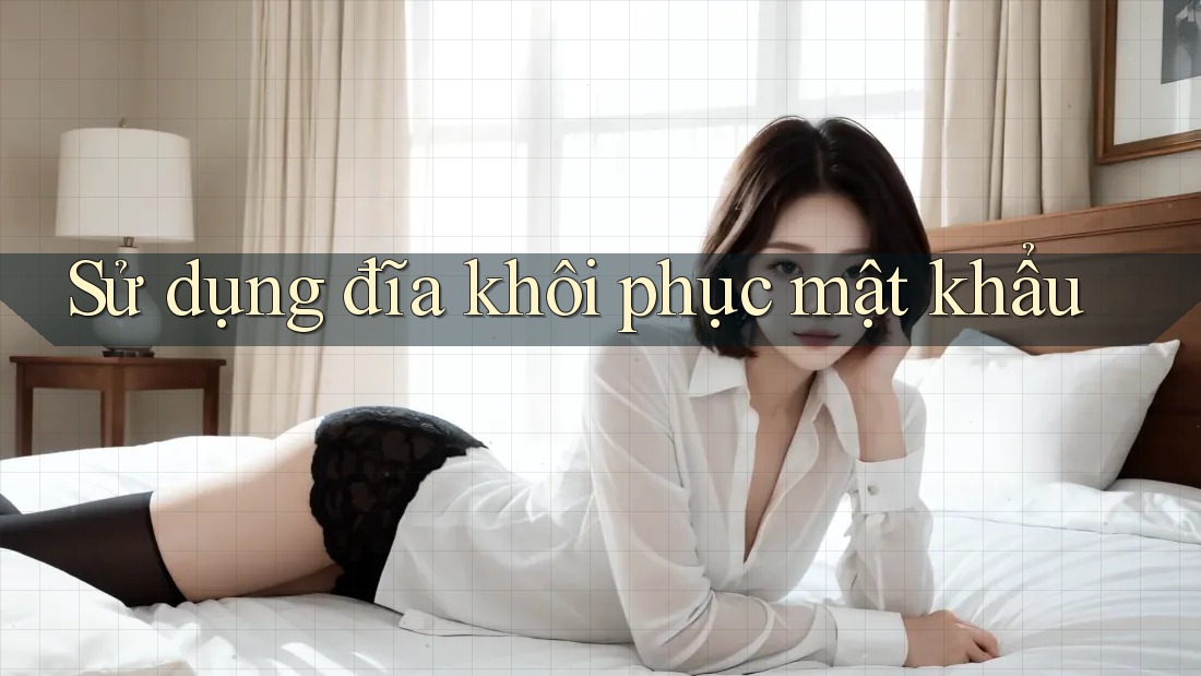 Sử dụng đĩa khôi phục mật khẩu Sử dụng đĩa khôi phục mật khẩu