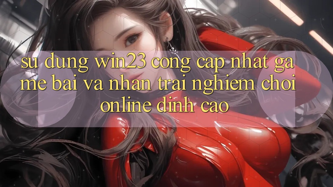 Sử dụng win23 - Cổng Cập Nhật Game Bài Và Nhận trải nghiệm Chơi Online Đỉnh Cao Sử dụng win23 - Cổng Cập Nhật Game Bài Và Nhận trải nghiệm Chơi Online Đỉnh Cao