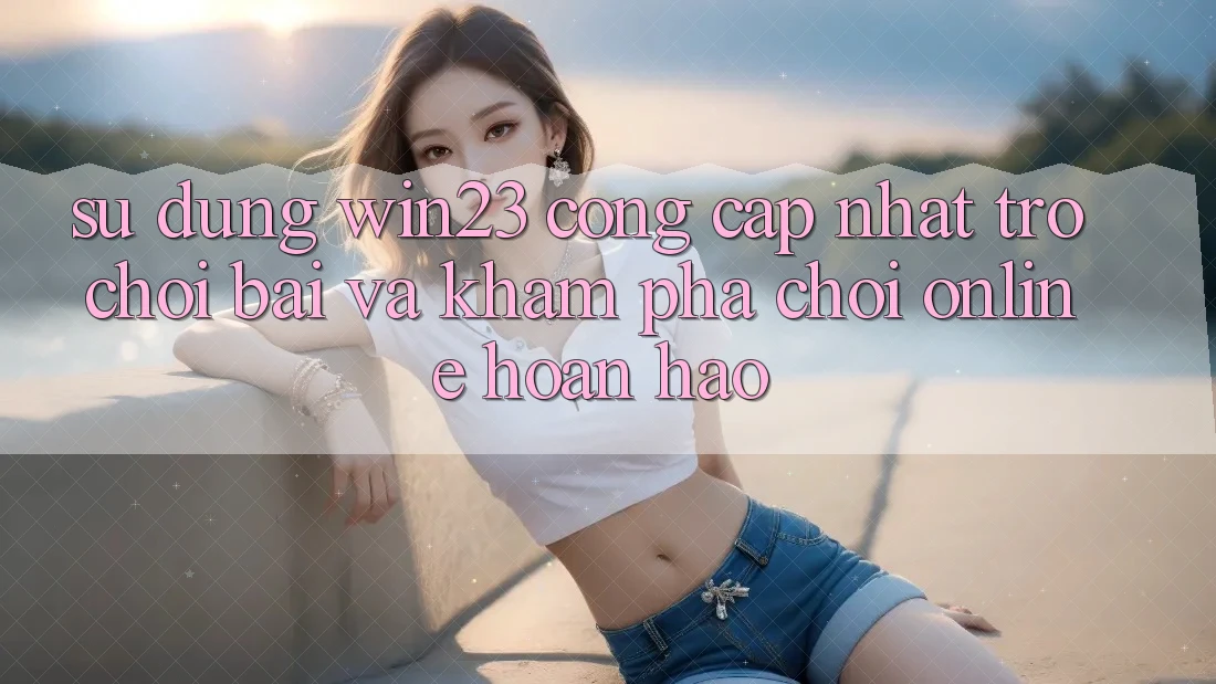 Sử dụng win23 - Cổng Cập Nhật Trò chơi Bài Và Khám phá Chơi Online Hoàn hảo