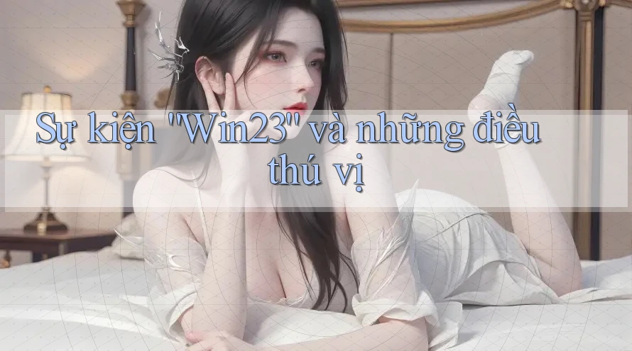 Sự kiện “Win23” và những điều thú vị Sự kiện “Win23” và những điều thú vị