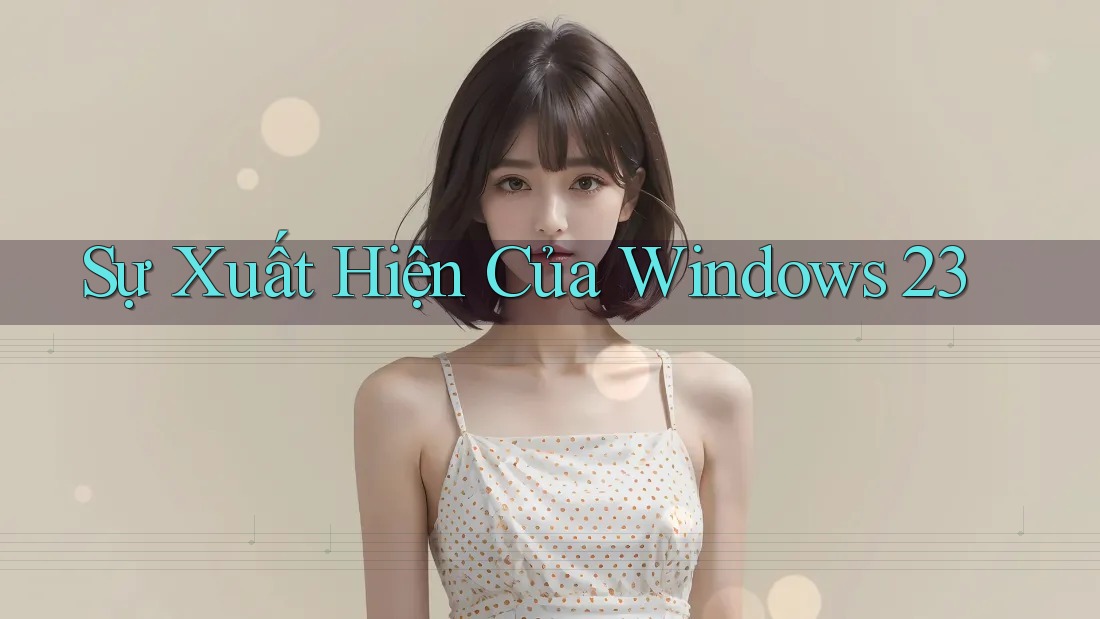 Sự xuất hiện của Windows 23
