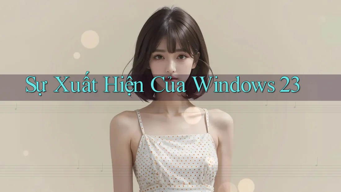 Sự xuất hiện của Windows 23 Sự xuất hiện của Windows 23