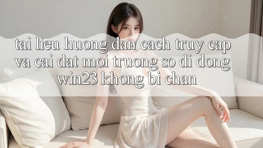 Tài liệu hướng dẫn Cách Truy Cập Và Cài đặt Môi trường số di động win23 Không Bị Chặn Tài liệu hướng dẫn Cách Truy Cập Và Cài đặt Môi trường số di động win23 Không Bị Chặn