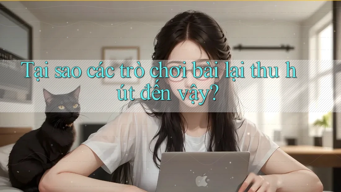 Tại sao các trò chơi bài lại thu hút đến vậy? Tại sao các trò chơi bài lại thu hút đến vậy?