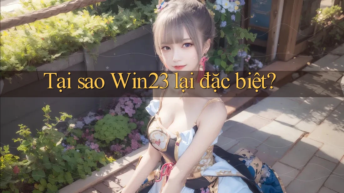 Tại sao Win23 lại đặc biệt? Tại sao Win23 lại đặc biệt?
