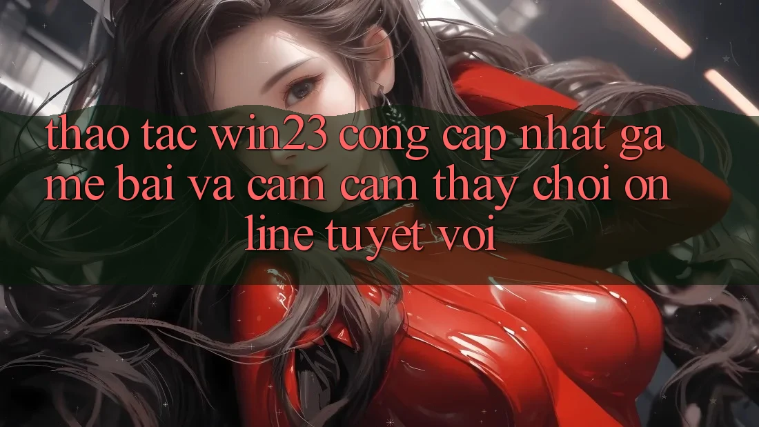 Thao tác win23 - Cổng Cập Nhật Game Bài Và Cảm cảm thấy Chơi Online Tuyệt vời Thao tác win23 - Cổng Cập Nhật Game Bài Và Cảm cảm thấy Chơi Online Tuyệt vời