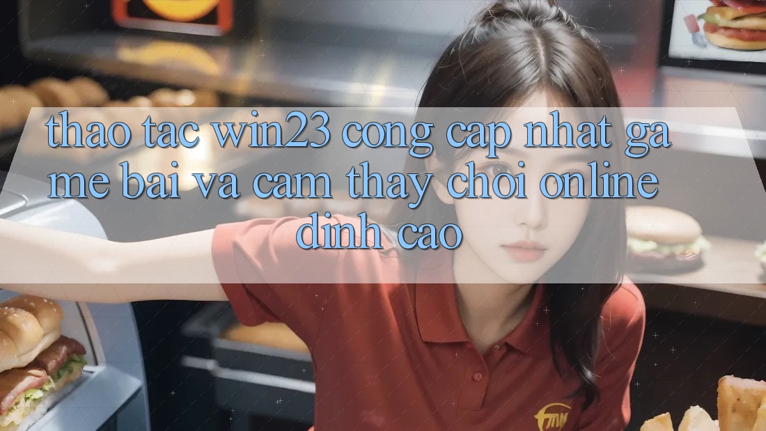 Thao tác win23 - Cổng Cập Nhật Game Bài Và Cảm thấy Chơi Online Đỉnh Cao Thao tác win23 - Cổng Cập Nhật Game Bài Và Cảm thấy Chơi Online Đỉnh Cao