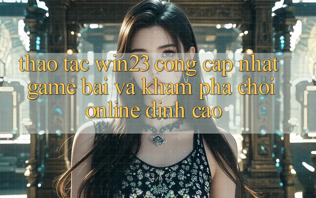 Thao tác win23 - Cổng Cập Nhật Game Bài Và Khám phá Chơi Online Đỉnh Cao Thao tác win23 - Cổng Cập Nhật Game Bài Và Khám phá Chơi Online Đỉnh Cao