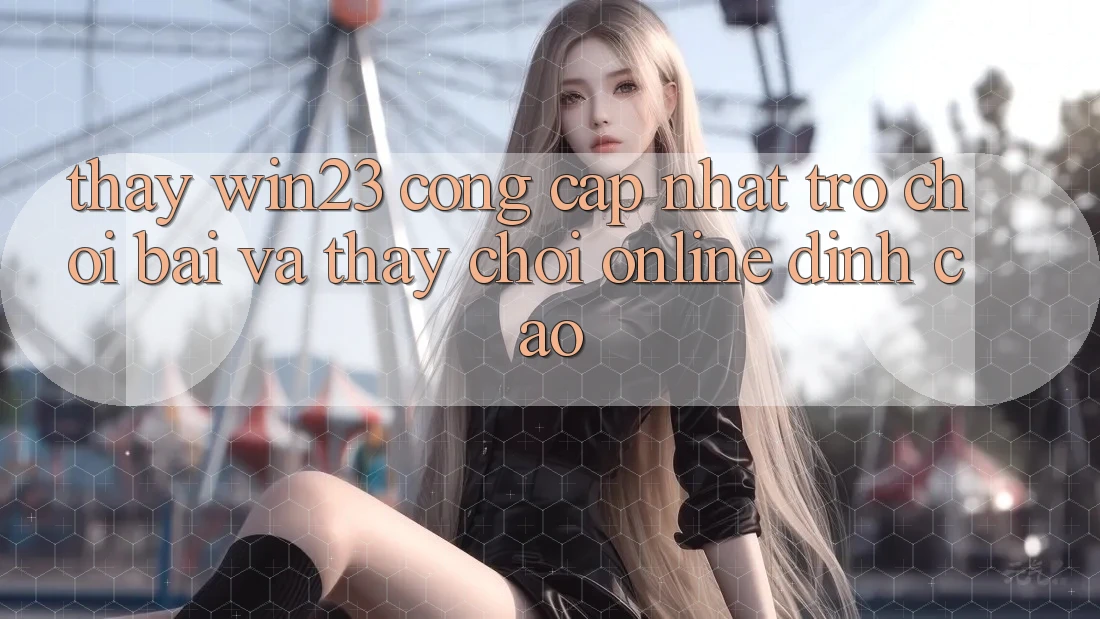 Thấy win23 - Cổng Cập Nhật Trò chơi Bài Và Thấy Chơi Online Đỉnh Cao