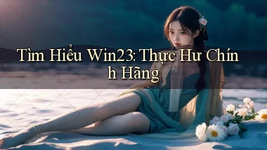 tìm hiểu win23 thực hư chính hãng