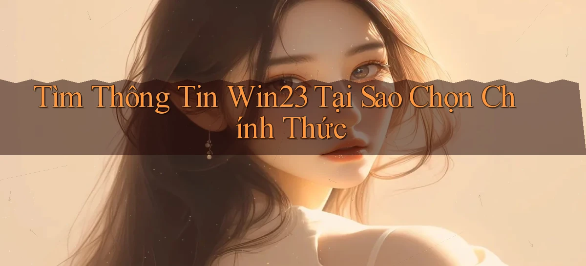 tìm thông tin win23 tại sao chọn chính thức