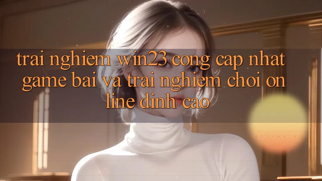 Trải nghiệm win23 - Cổng Cập Nhật Game Bài Và Trải nghiệm Chơi Online Đỉnh Cao Trải nghiệm win23 - Cổng Cập Nhật Game Bài Và Trải nghiệm Chơi Online Đỉnh Cao