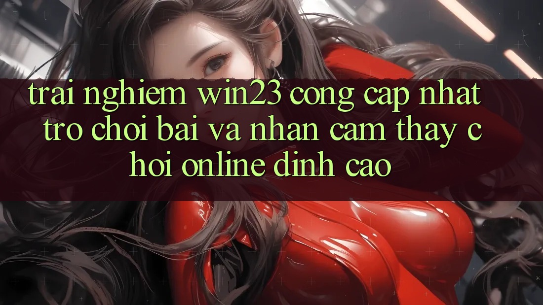 Trải nghiệm win23 - Cổng Cập Nhật Trò chơi Bài Và Nhận cảm thấy Chơi Online Đỉnh Cao