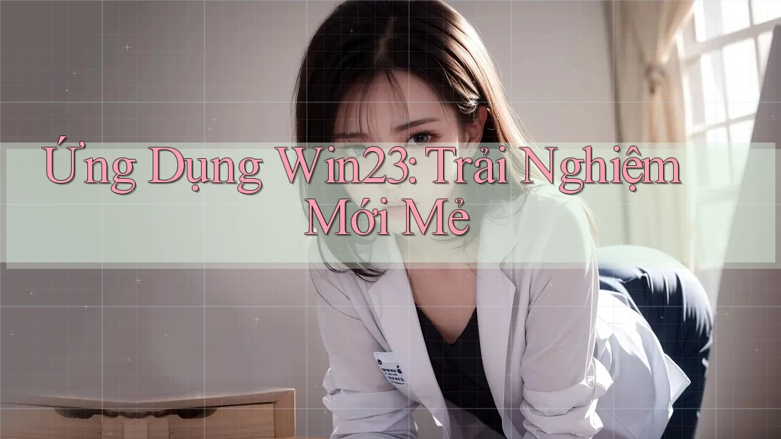 Ứng Dụng Win23: Trải Nghiệm Mới Mẻ