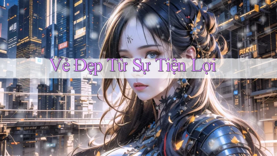 Vẻ Đẹp Từ Sự Tiện Lợi Vẻ Đẹp Từ Sự Tiện Lợi