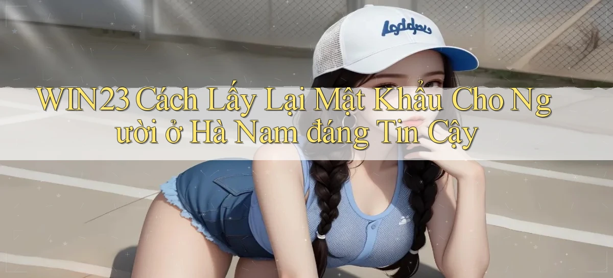 win23 cách lấy lại mật khẩu cho người ở Hà Nam đáng tin cậy