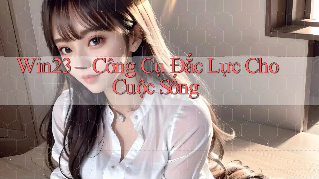 Win23 – Công Cụ Đắc Lực Cho Cuộc Sống Win23 – Công Cụ Đắc Lực Cho Cuộc Sống