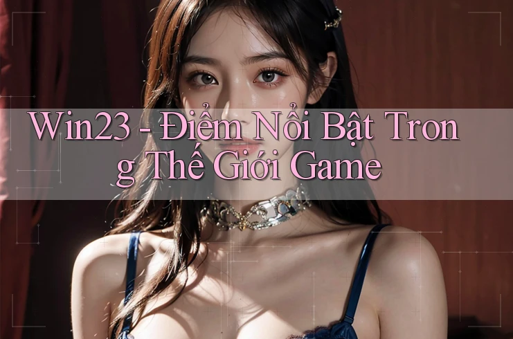 Win23 - Điểm Nổi Bật Trong Thế Giới Game Win23 - Điểm Nổi Bật Trong Thế Giới Game