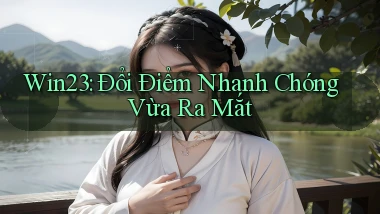win23 đổi điểm nhanh chóng vừa ra mắt