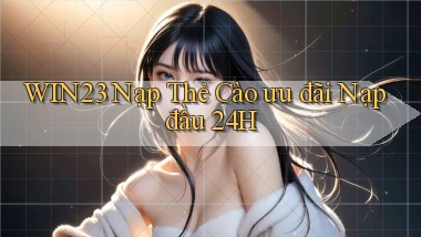 win23 nạp thẻ cào ưu đãi nạp đầu 24h