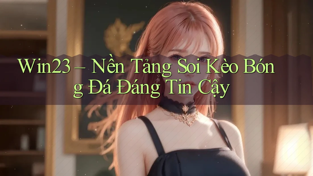 Win23 – Nền Tảng Soi Kèo Bóng Đá Đáng Tin Cậy Win23 – Nền Tảng Soi Kèo Bóng Đá Đáng Tin Cậy