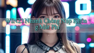 win23 nhanh chóng nạp không mất phí