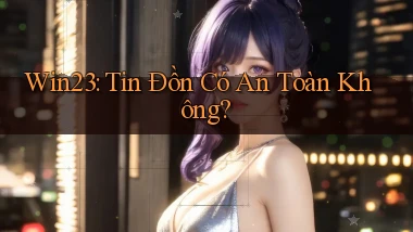 win23 tin đồn có an toàn không